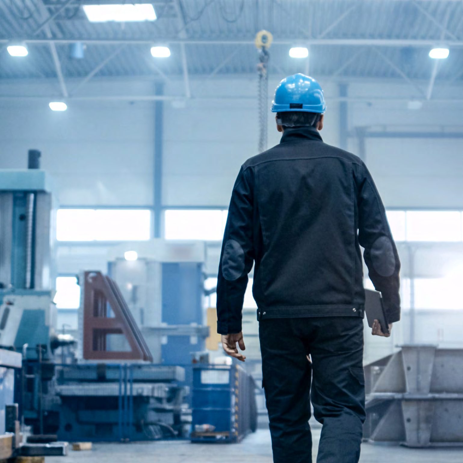 Inside an APSL warehouse facility